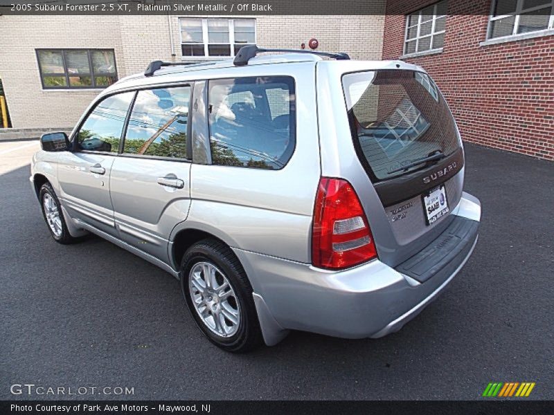 Platinum Silver Metallic / Off Black 2005 Subaru Forester 2.5 XT