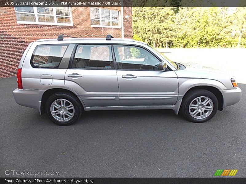 Platinum Silver Metallic / Off Black 2005 Subaru Forester 2.5 XT