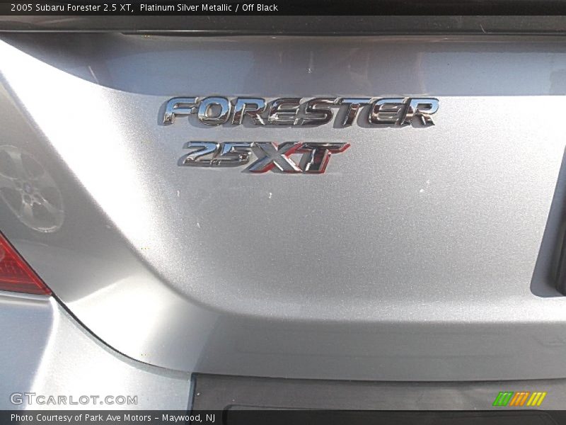 Platinum Silver Metallic / Off Black 2005 Subaru Forester 2.5 XT