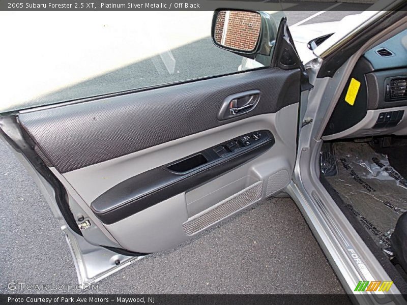 Platinum Silver Metallic / Off Black 2005 Subaru Forester 2.5 XT