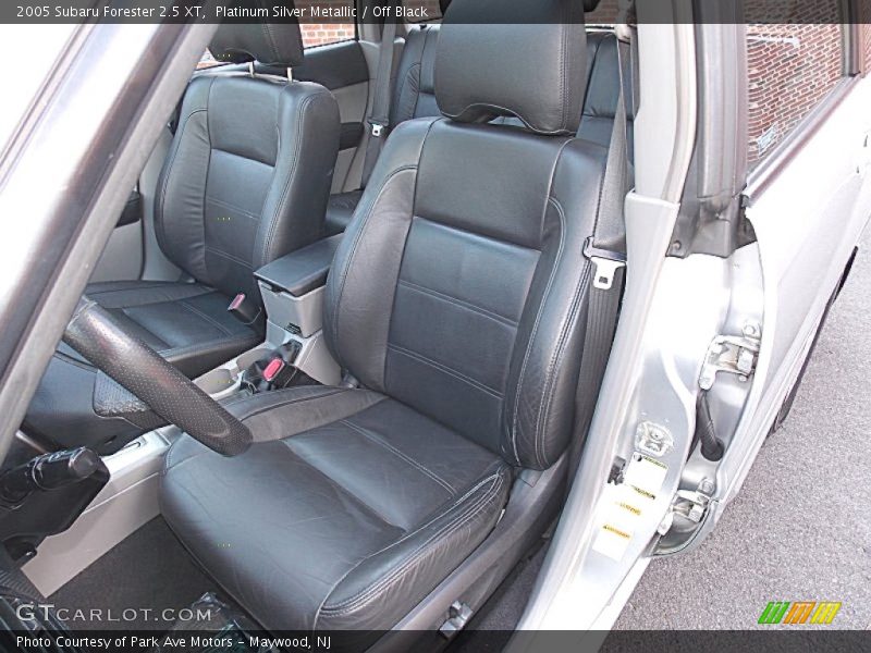 Platinum Silver Metallic / Off Black 2005 Subaru Forester 2.5 XT