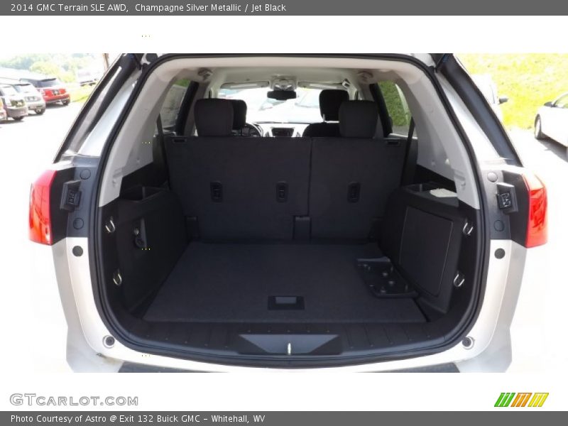Champagne Silver Metallic / Jet Black 2014 GMC Terrain SLE AWD