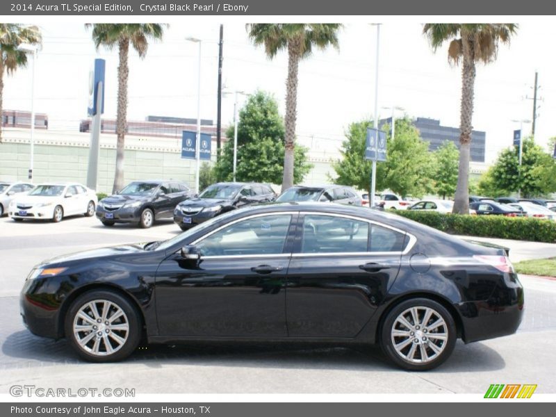 Crystal Black Pearl / Ebony 2014 Acura TL Special Edition