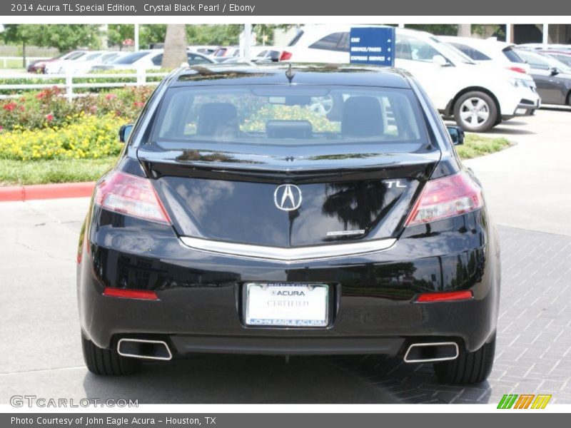 Crystal Black Pearl / Ebony 2014 Acura TL Special Edition