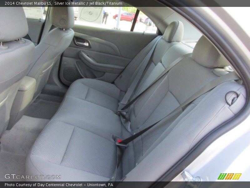 Silver Ice Metallic / Jet Black/Titanium 2014 Chevrolet Malibu LS