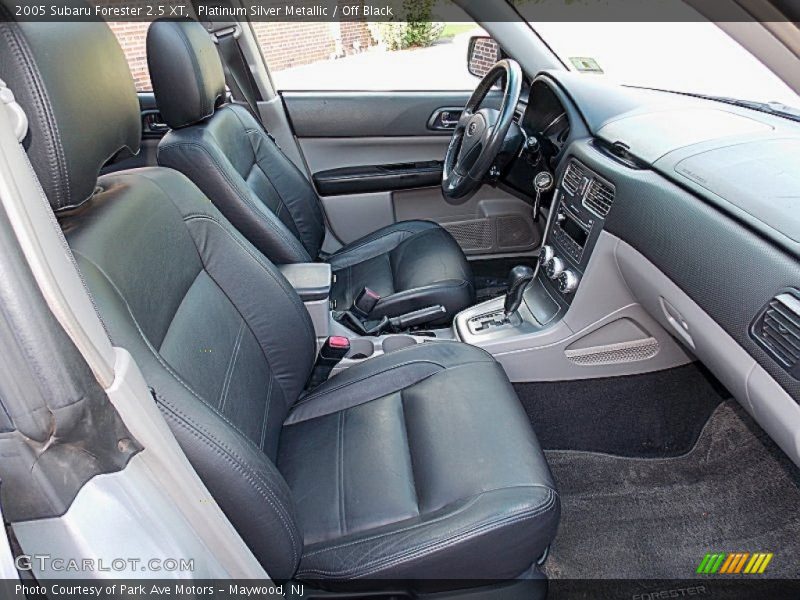 Platinum Silver Metallic / Off Black 2005 Subaru Forester 2.5 XT