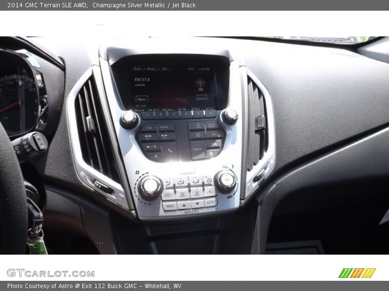 Champagne Silver Metallic / Jet Black 2014 GMC Terrain SLE AWD