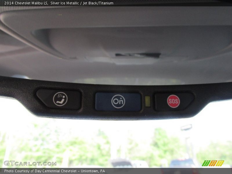 Silver Ice Metallic / Jet Black/Titanium 2014 Chevrolet Malibu LS