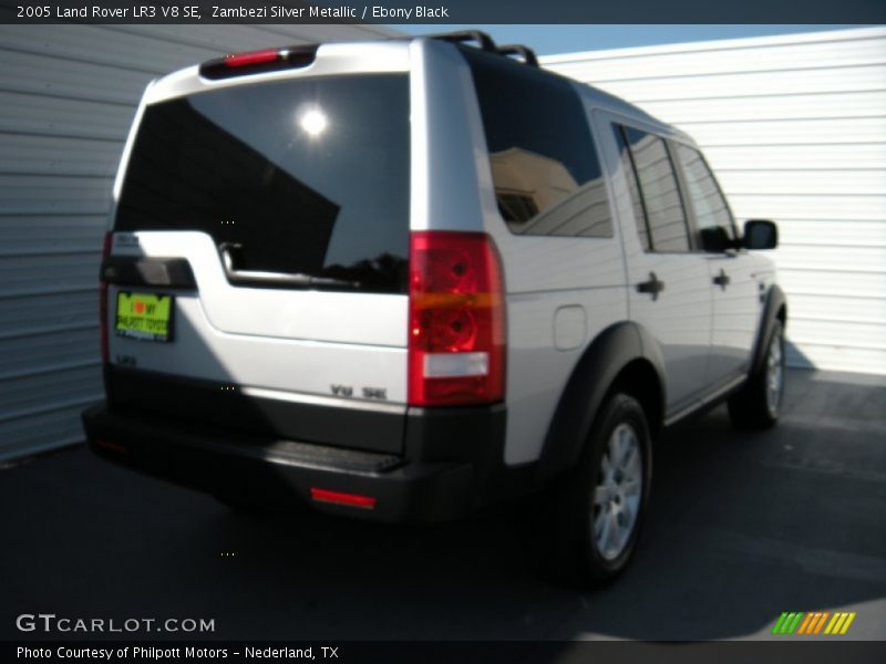 Zambezi Silver Metallic / Ebony Black 2005 Land Rover LR3 V8 SE