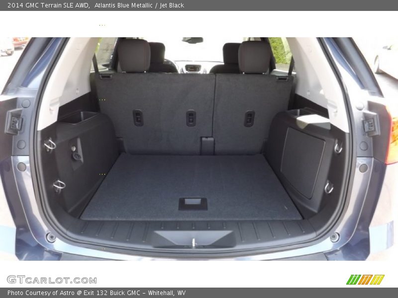 Atlantis Blue Metallic / Jet Black 2014 GMC Terrain SLE AWD
