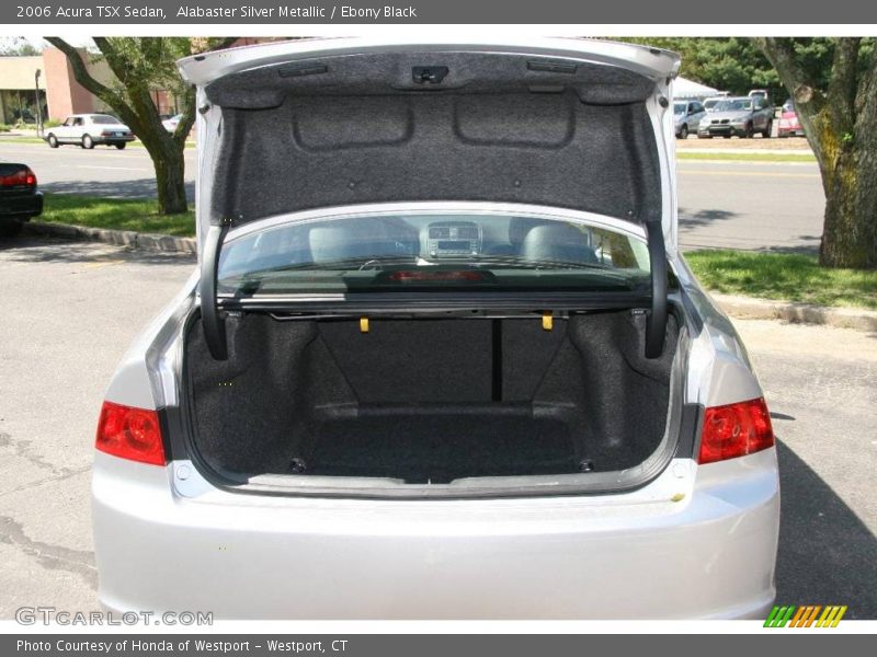 Alabaster Silver Metallic / Ebony Black 2006 Acura TSX Sedan