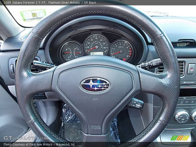 Platinum Silver Metallic / Off Black 2005 Subaru Forester 2.5 XT