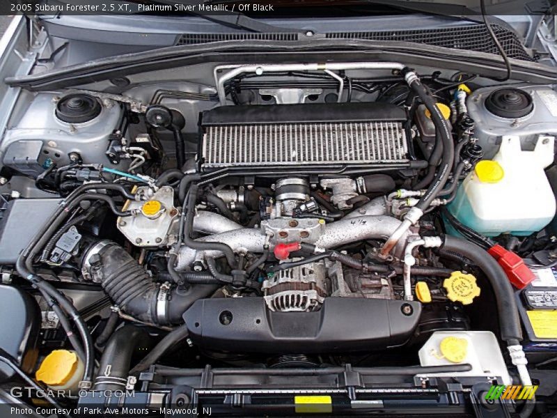Platinum Silver Metallic / Off Black 2005 Subaru Forester 2.5 XT