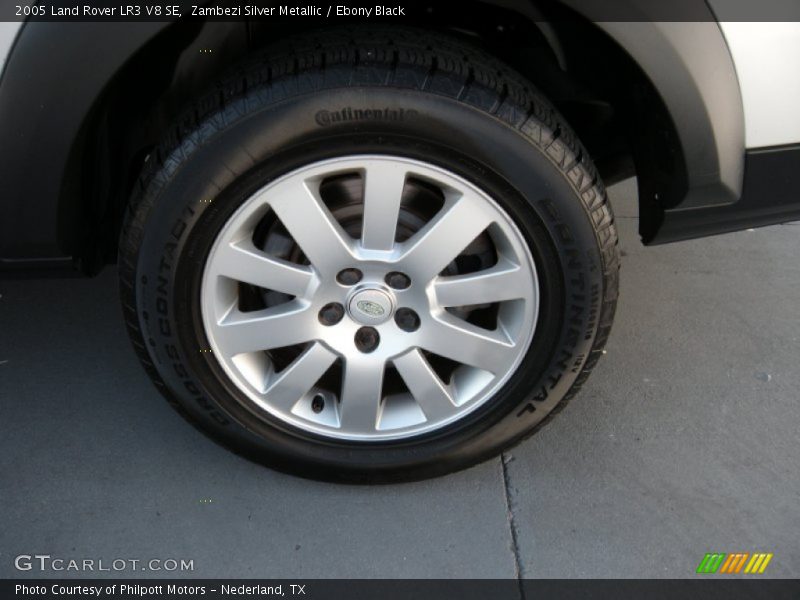 Zambezi Silver Metallic / Ebony Black 2005 Land Rover LR3 V8 SE
