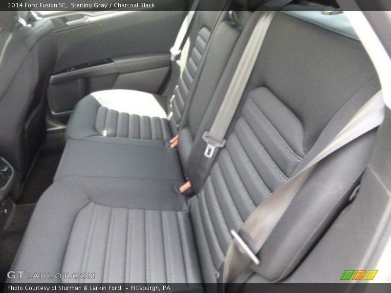 Sterling Gray / Charcoal Black 2014 Ford Fusion SE