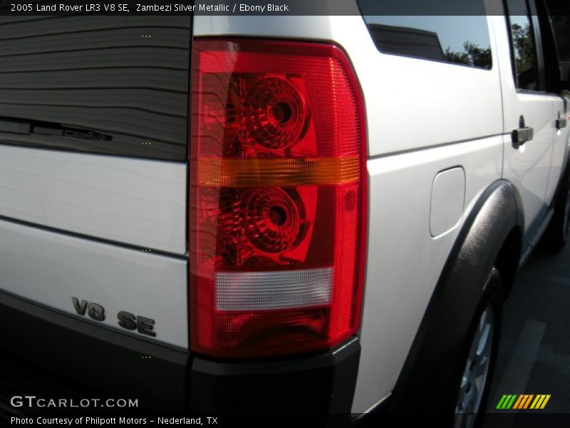 Zambezi Silver Metallic / Ebony Black 2005 Land Rover LR3 V8 SE