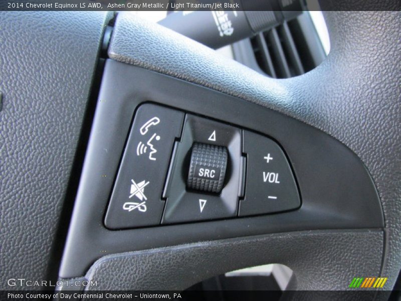 Ashen Gray Metallic / Light Titanium/Jet Black 2014 Chevrolet Equinox LS AWD