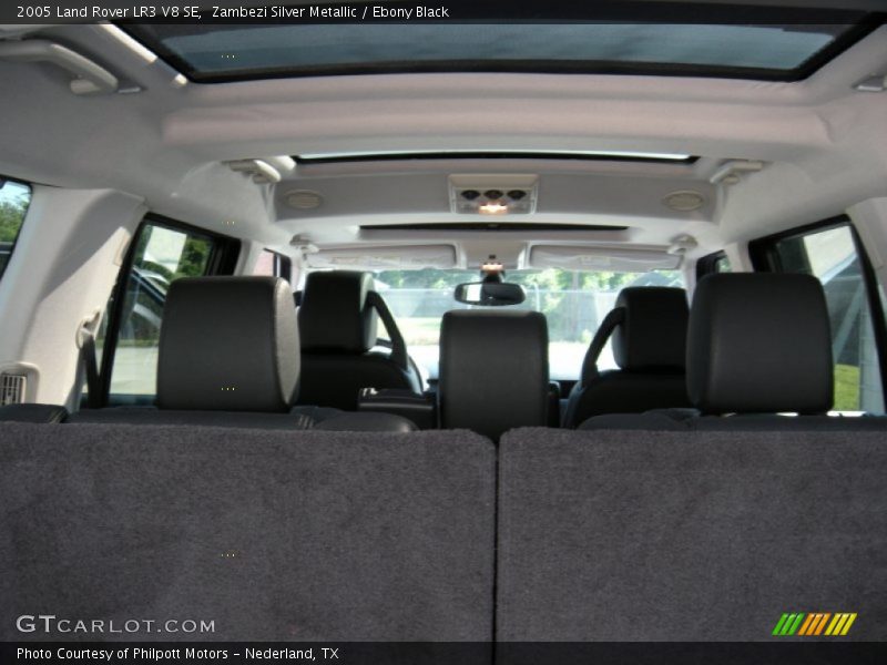 Zambezi Silver Metallic / Ebony Black 2005 Land Rover LR3 V8 SE