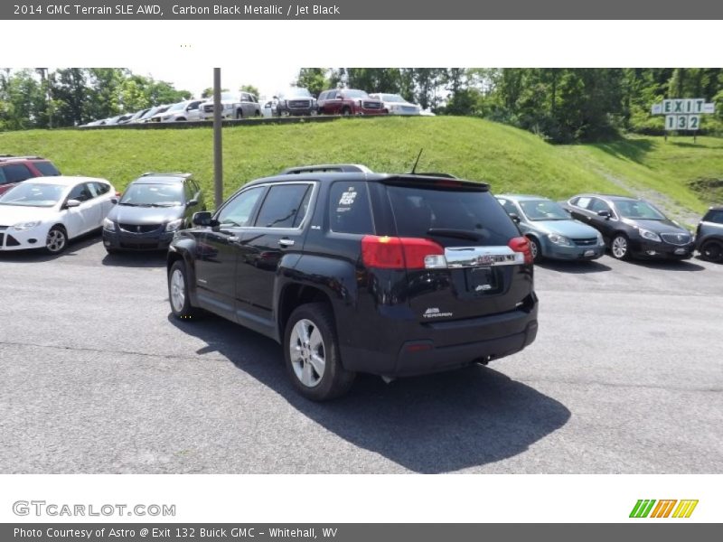 Carbon Black Metallic / Jet Black 2014 GMC Terrain SLE AWD