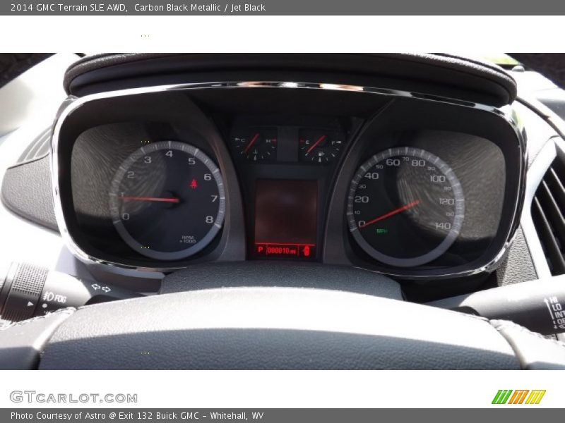 Carbon Black Metallic / Jet Black 2014 GMC Terrain SLE AWD