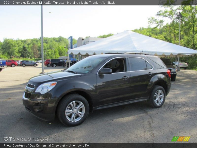 Tungsten Metallic / Light Titanium/Jet Black 2014 Chevrolet Equinox LT AWD