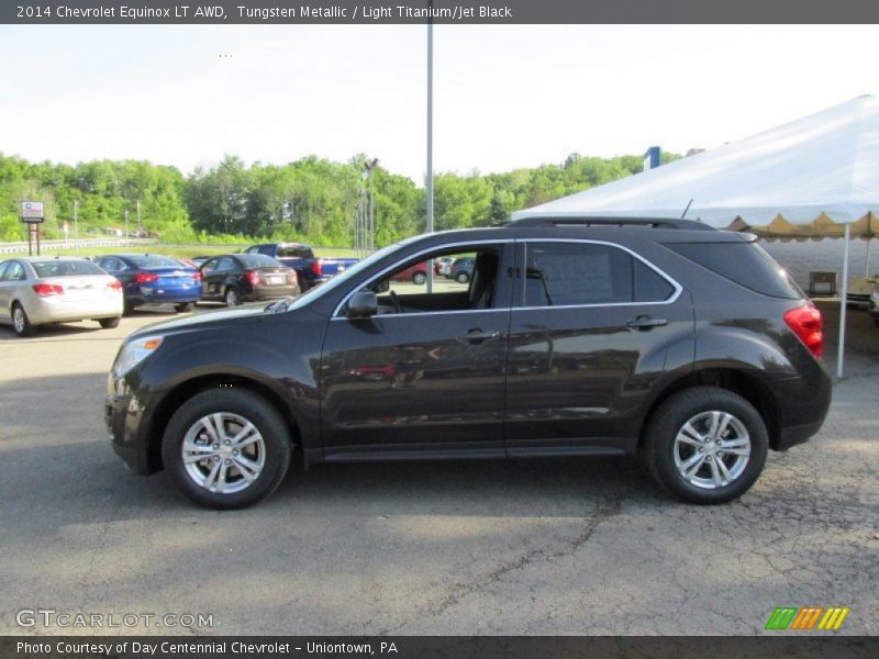 Tungsten Metallic / Light Titanium/Jet Black 2014 Chevrolet Equinox LT AWD