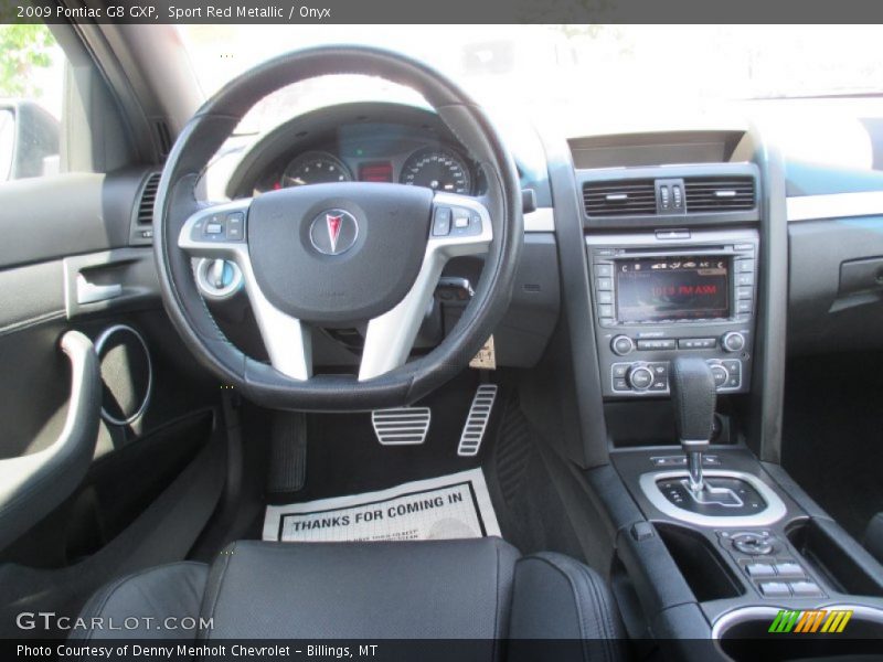 Sport Red Metallic / Onyx 2009 Pontiac G8 GXP