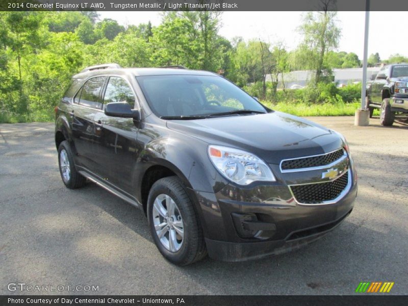 Tungsten Metallic / Light Titanium/Jet Black 2014 Chevrolet Equinox LT AWD