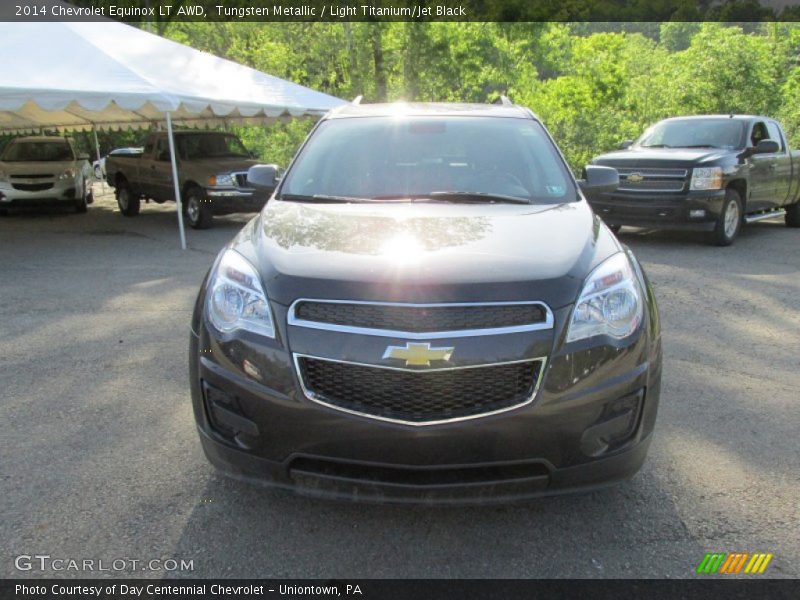 Tungsten Metallic / Light Titanium/Jet Black 2014 Chevrolet Equinox LT AWD