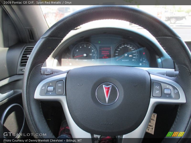 Sport Red Metallic / Onyx 2009 Pontiac G8 GXP