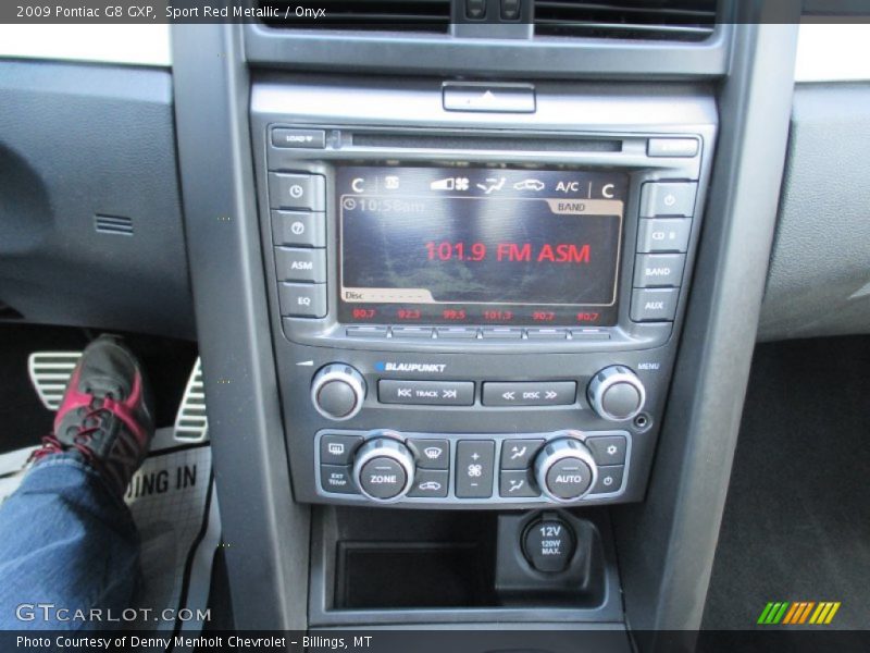 Sport Red Metallic / Onyx 2009 Pontiac G8 GXP