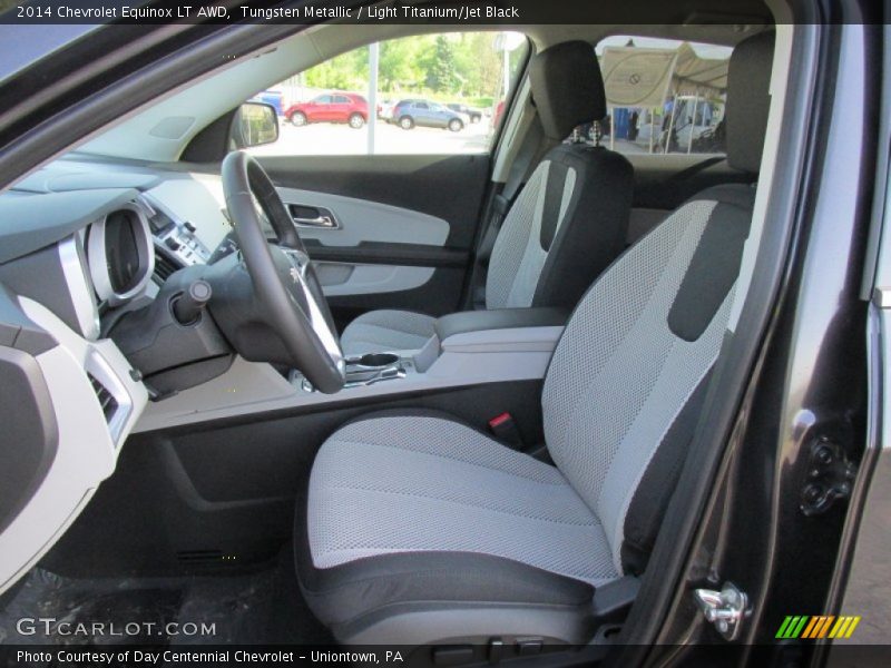Tungsten Metallic / Light Titanium/Jet Black 2014 Chevrolet Equinox LT AWD