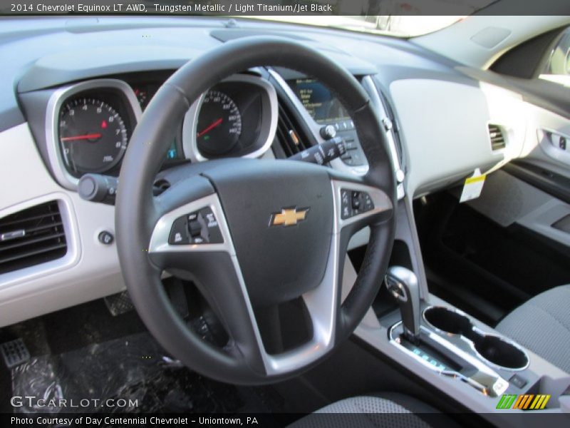 Tungsten Metallic / Light Titanium/Jet Black 2014 Chevrolet Equinox LT AWD