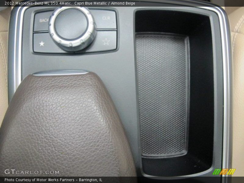 Capri Blue Metallic / Almond Beige 2012 Mercedes-Benz ML 350 4Matic