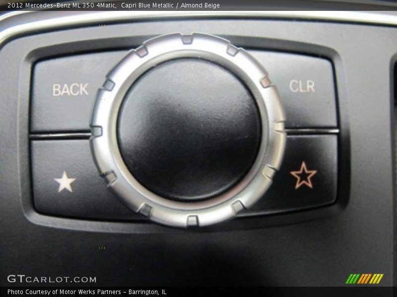 Capri Blue Metallic / Almond Beige 2012 Mercedes-Benz ML 350 4Matic