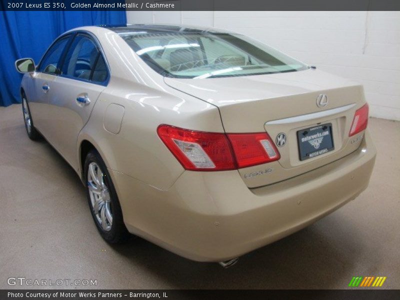 Golden Almond Metallic / Cashmere 2007 Lexus ES 350