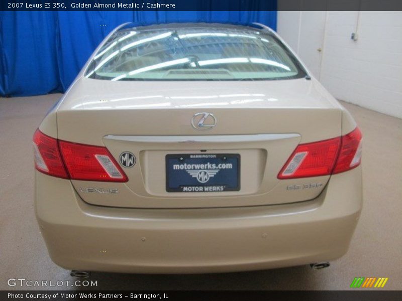 Golden Almond Metallic / Cashmere 2007 Lexus ES 350