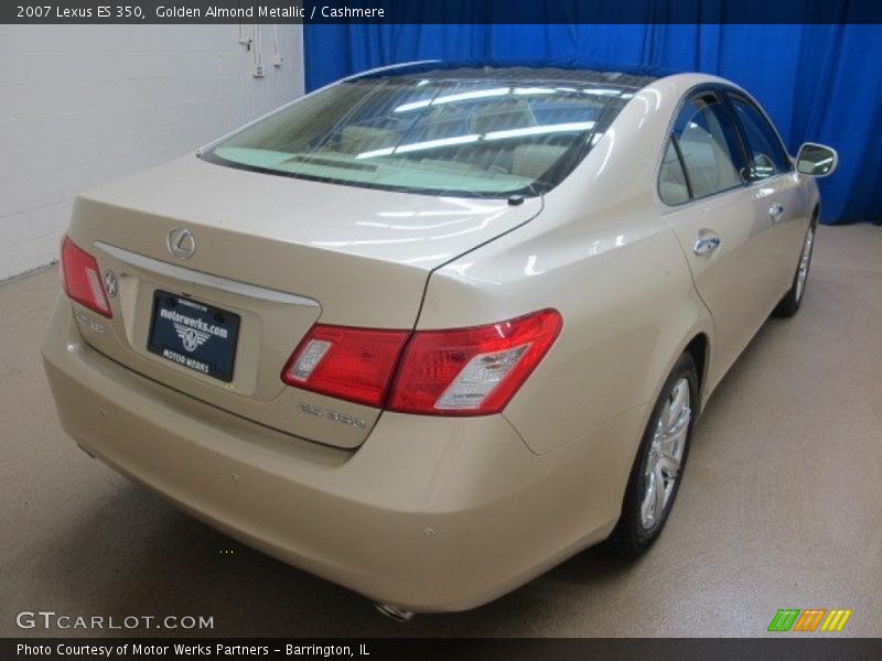 Golden Almond Metallic / Cashmere 2007 Lexus ES 350