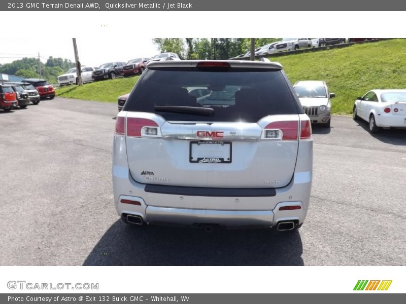 Quicksilver Metallic / Jet Black 2013 GMC Terrain Denali AWD
