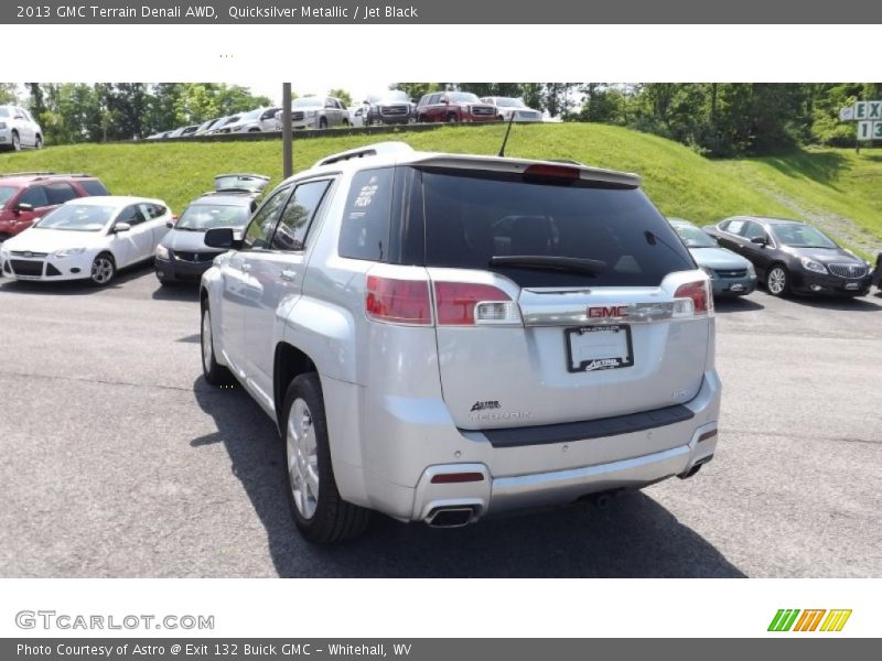 Quicksilver Metallic / Jet Black 2013 GMC Terrain Denali AWD