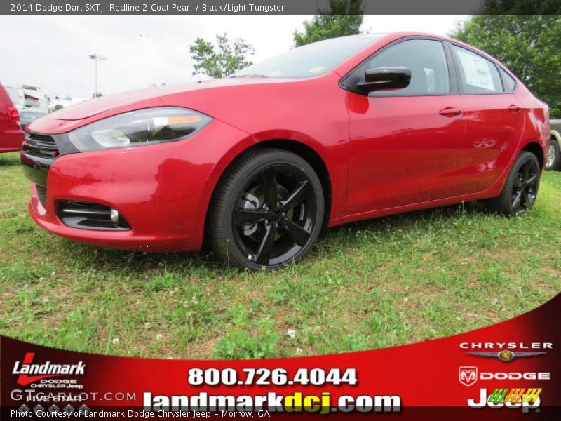 Redline 2 Coat Pearl / Black/Light Tungsten 2014 Dodge Dart SXT