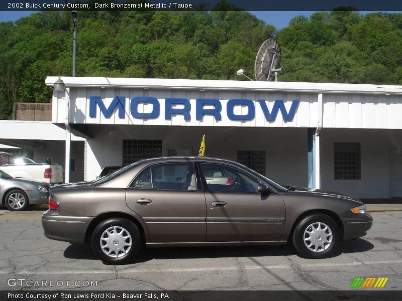 Dark Bronzemist Metallic / Taupe 2002 Buick Century Custom