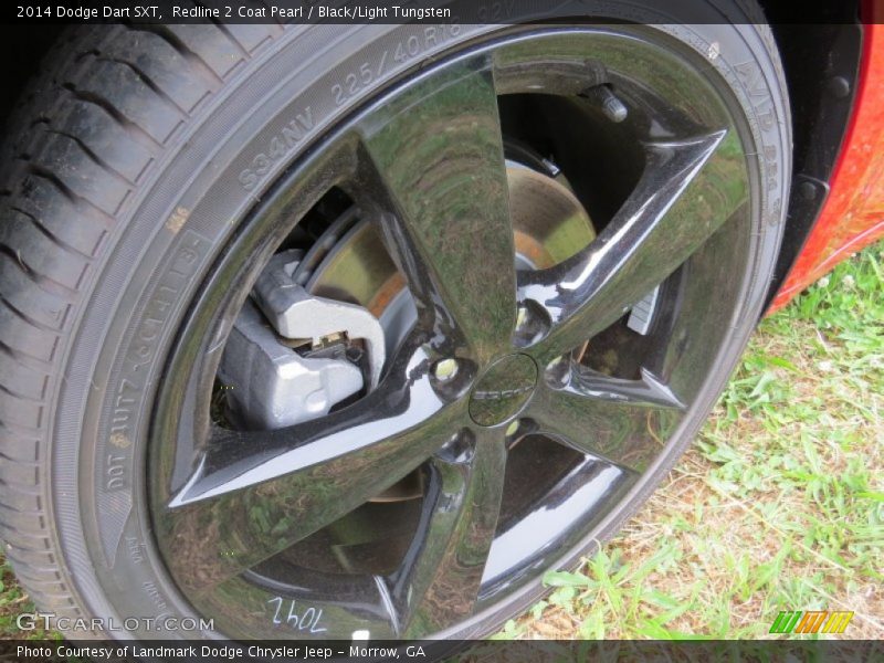 Redline 2 Coat Pearl / Black/Light Tungsten 2014 Dodge Dart SXT