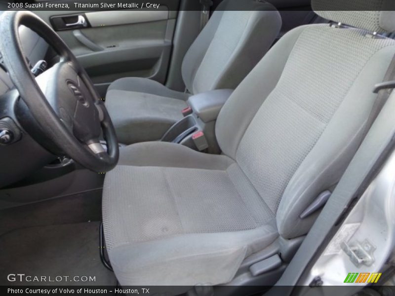 Titanium Silver Metallic / Grey 2008 Suzuki Forenza