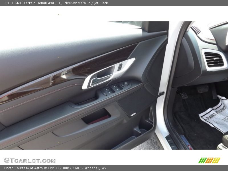 Quicksilver Metallic / Jet Black 2013 GMC Terrain Denali AWD