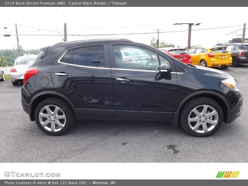 Carbon Black Metallic / Titanium 2014 Buick Encore Premium AWD