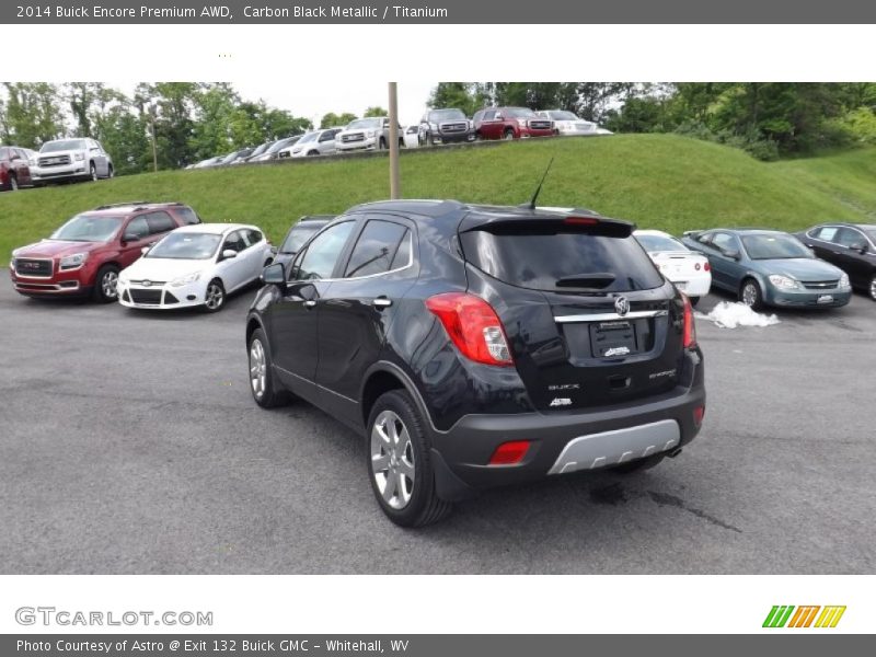 Carbon Black Metallic / Titanium 2014 Buick Encore Premium AWD