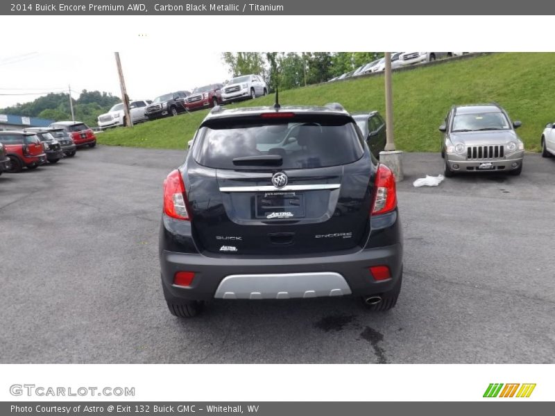 Carbon Black Metallic / Titanium 2014 Buick Encore Premium AWD