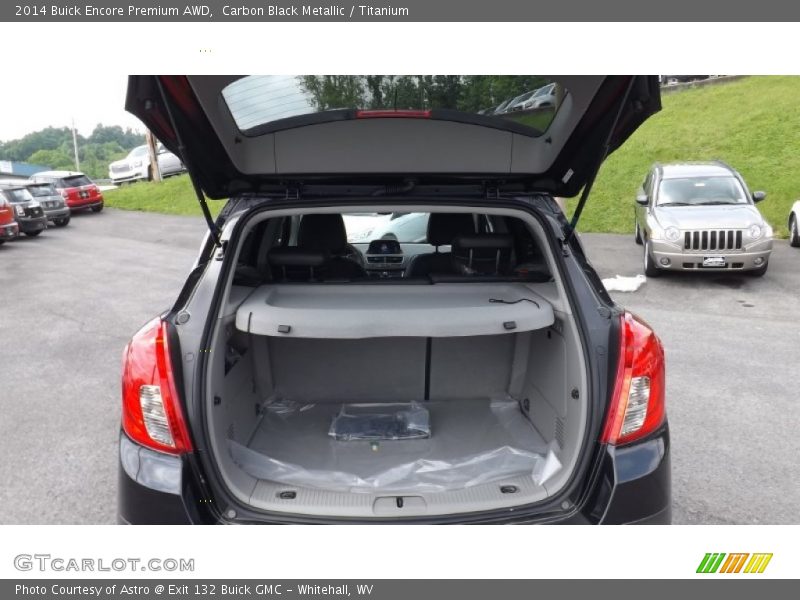 Carbon Black Metallic / Titanium 2014 Buick Encore Premium AWD