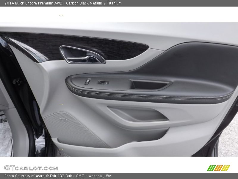 Carbon Black Metallic / Titanium 2014 Buick Encore Premium AWD